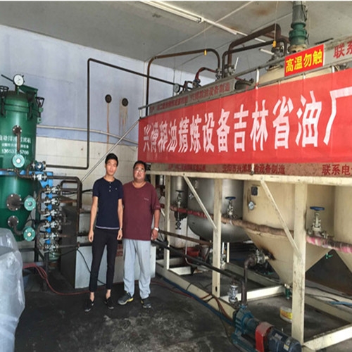 吉林白城龙昌油业公司葵花油精炼设备工程项目